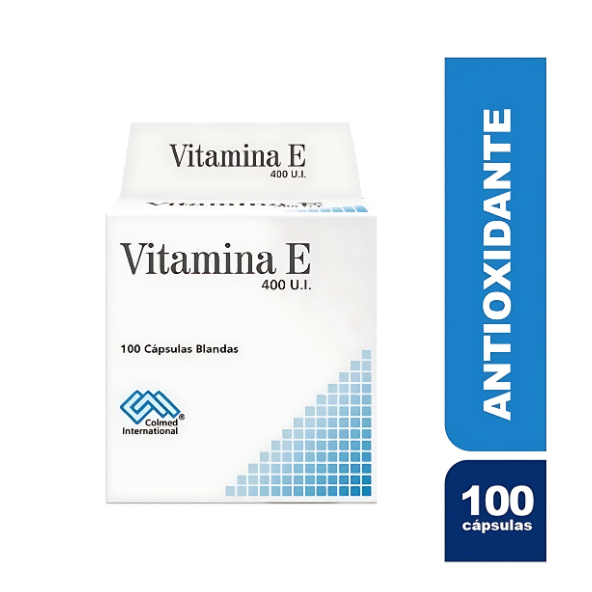 Vitamina E 100 Cápsulas Blandas