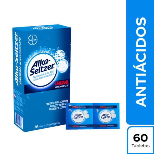 ALKA SELTZER 60 TABLETAS