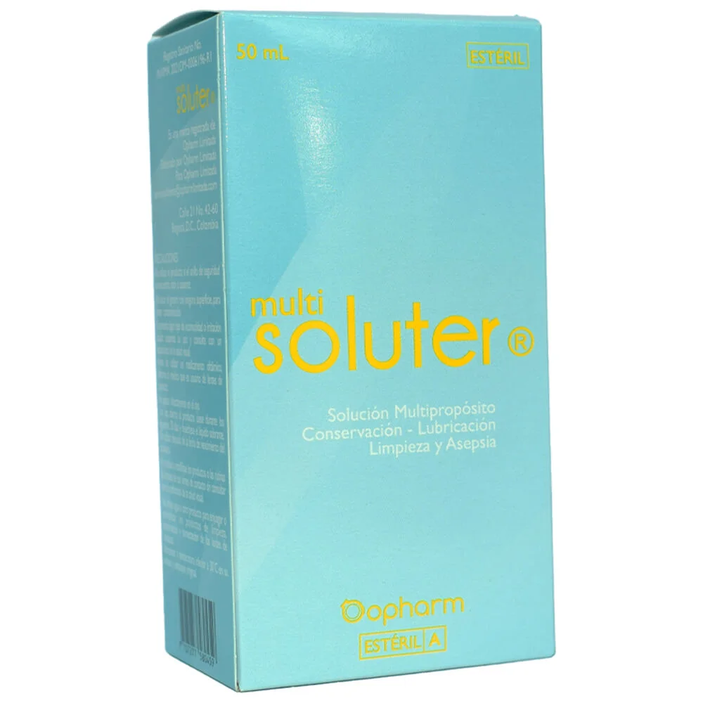 MULTISOLUTER  LIQUIDO PARA LENTES X 50 ML