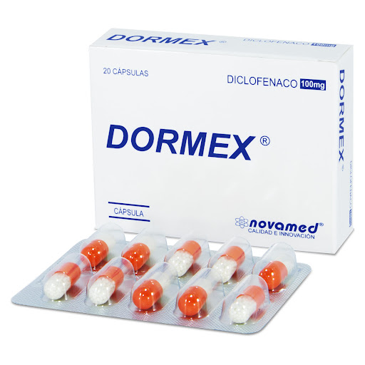 DICLOFENACO"DORMEX" 100 MG 20 CAP