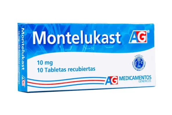 MONTELUKAST 10 MG 10 TABLETAS AG(M)20958