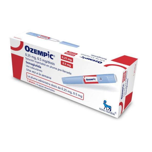 Ozempic 0.25 mg, 0.5 mg/dosis