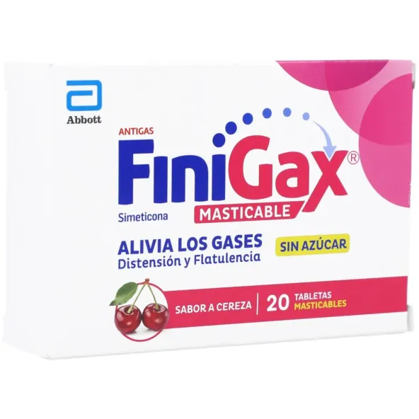 FINIGAX MASTICABLE CEREZA X 20 TAB