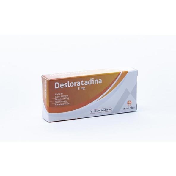 DESLORATADINA 5 MG X 10 TAB