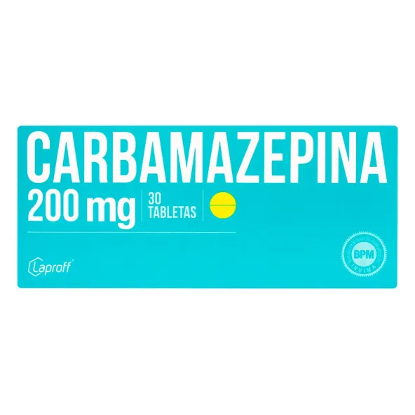 CARBAMAZEPINA 200 MG X 30 TB