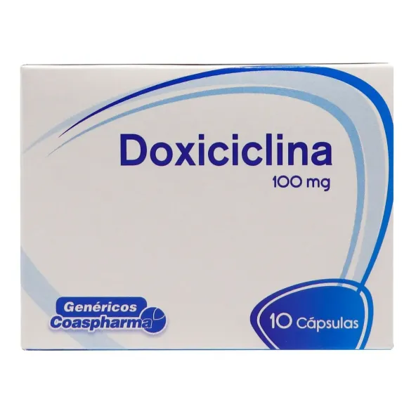 DOXICICLINA 100MG X 10 CAP