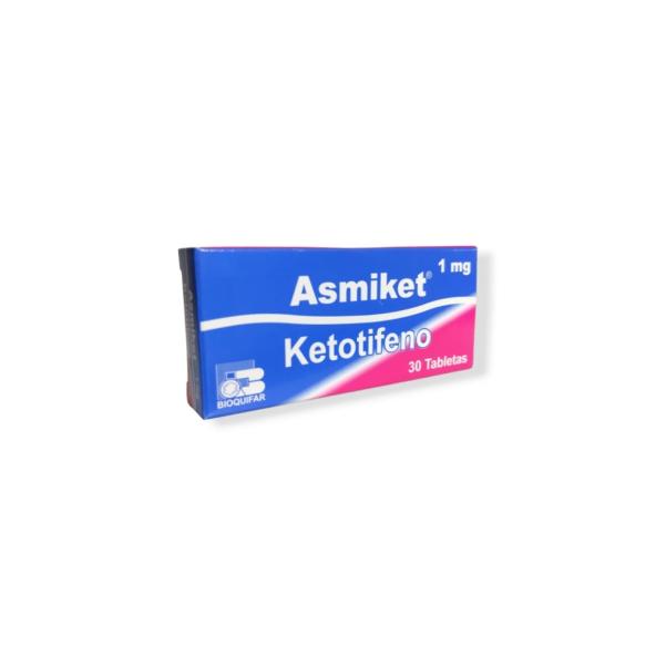 KETOTIFENO 1 MG X 30 TAB ASMIKET