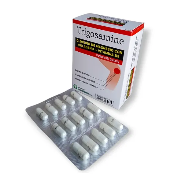 TRIGOSAMINE (CLORU DE MAG + COLAG + VITA D3) X 60 CP