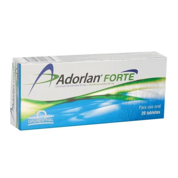 ADORLAN FORTE TRAMA+DICLOFE X 20 TAB