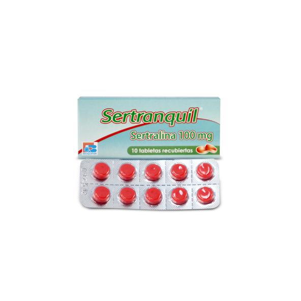 SERTRALINA SERTRANQUIL 100 MG X 10 TB