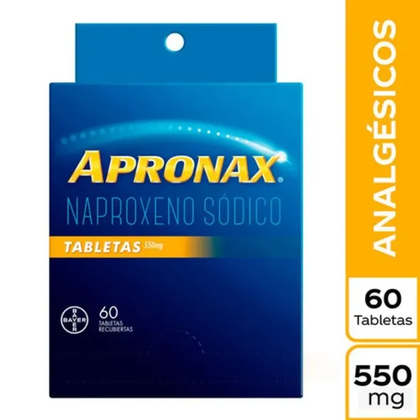 APRONAX 550 MG 60 TABLETAS