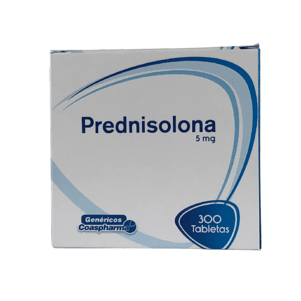 PREDNISOLONA 5 MG X 300 TAB