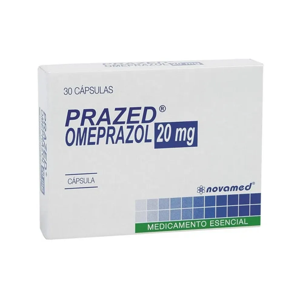 OMEPRAZOL "PRAZED" 20 MG 30 CAPSULAS