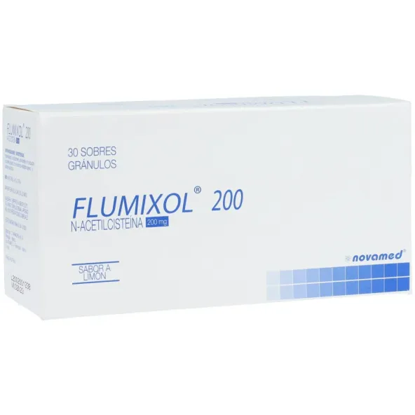 FLUMIXOL N-ACETILCISTEINA 200 MG 30 SOBRES