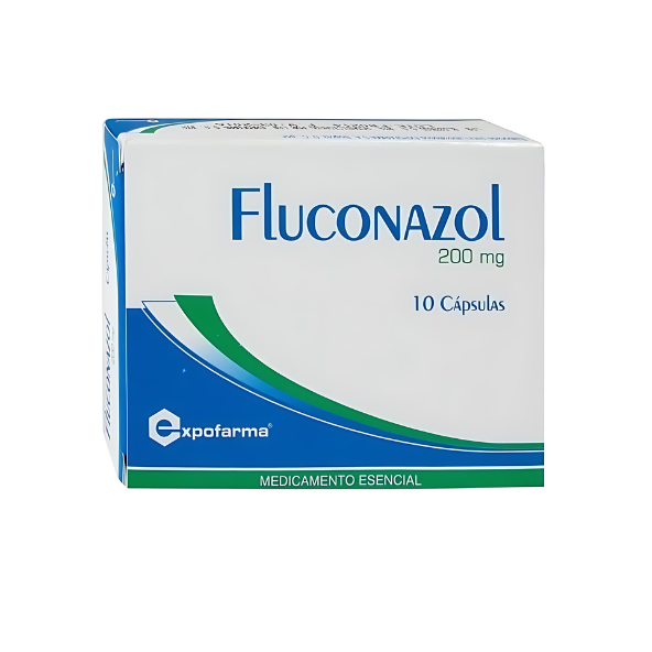 Fluconazol 200 mg 10 Cápsulas