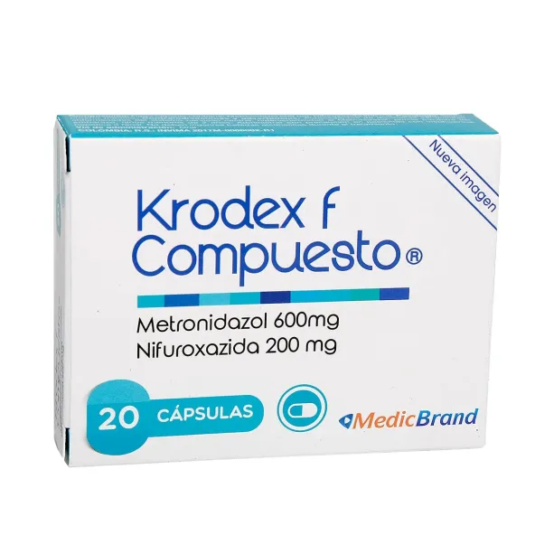 KRODEX F COMPUESTO X 20 CAP.