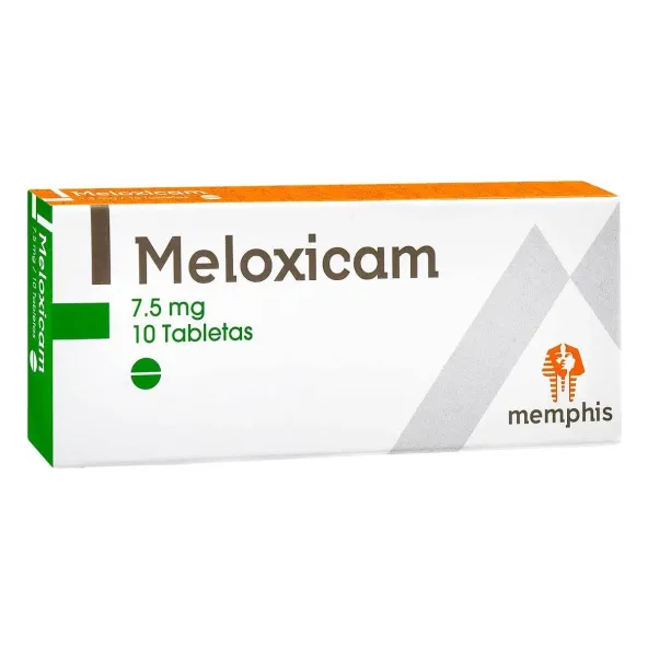 MELOXICAM 7.5 MG 10 TABLETAS MP