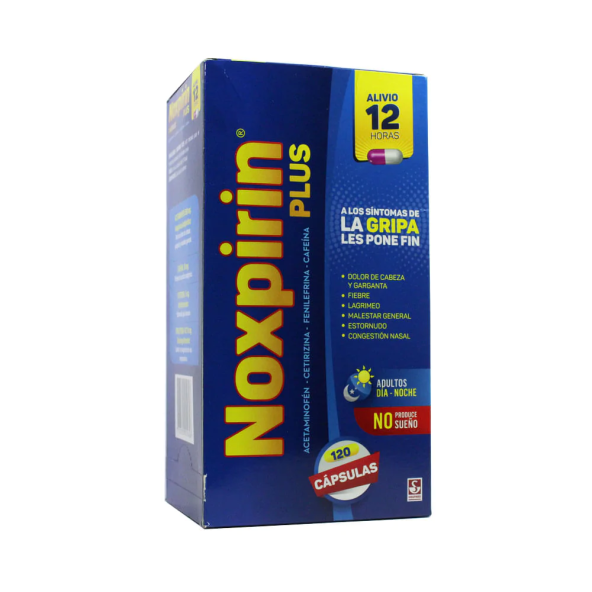 NOXPIRIN PLUS 120 CAPSULAS