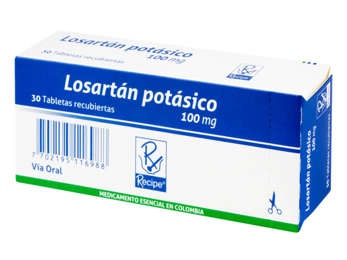 LOSARTAN 100 MG 30 TBS RC