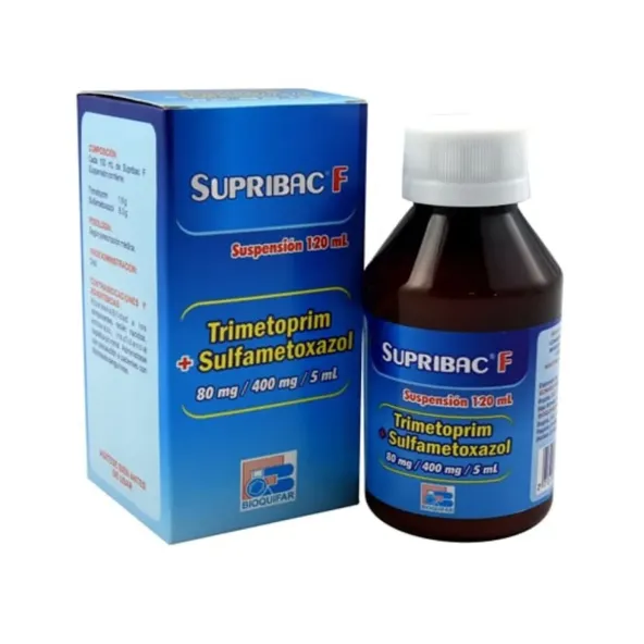 SUPRIBAC F TRIME+SULFA 80-400 SUSP X 120 ML