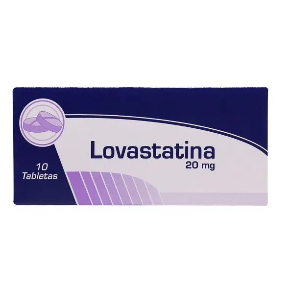 LOVASTATINA 20MG X 10 TAB