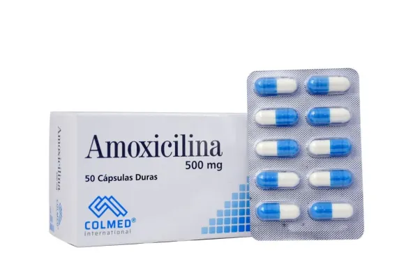 AMOXICILINA 500 MG  CAJA 50 CAP