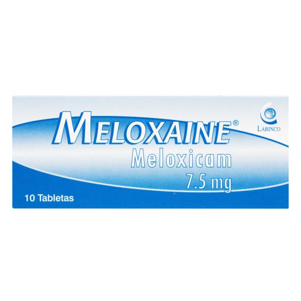 MELOXAINE MELOXICAM 7.5 MG 10 TABLETAS