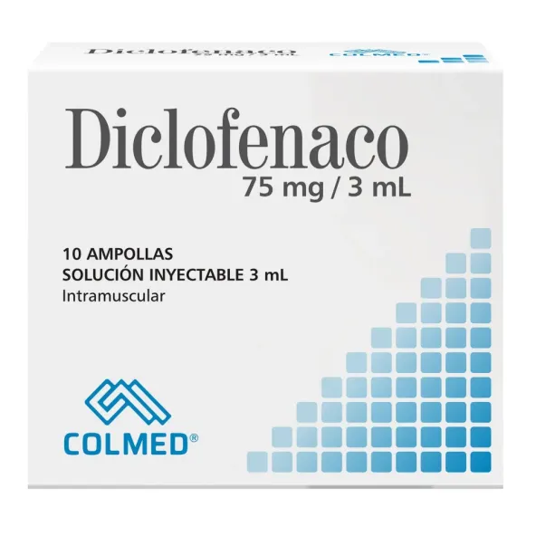 DICLOFENACO 75 MG / 3 ML X 10 AMP